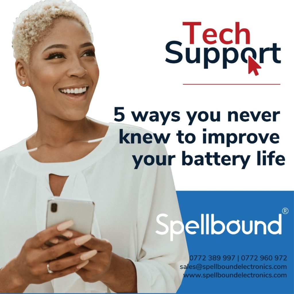5 ways to improve your battery life